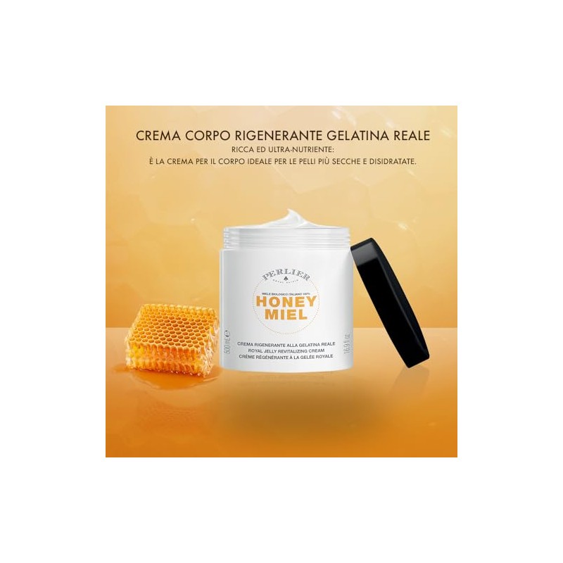 Perlier Honey Regenerating Cream 500 ml