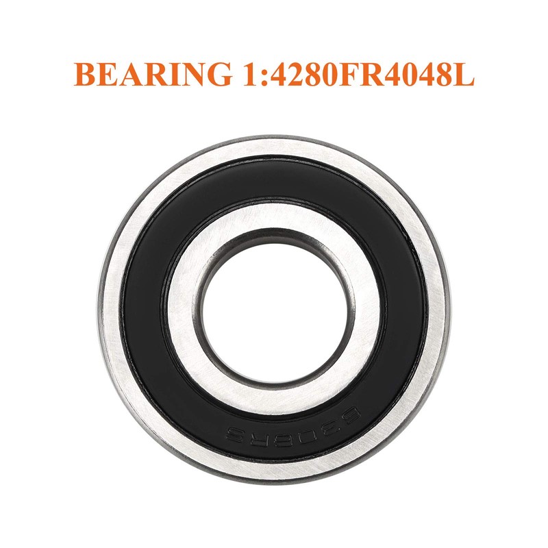 Front Load Washer Tub Bearings and Seal Kit for LG