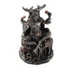 Resin Statues Cernunnos Sitting Statue Sculpture Celtic God Figure Underworld