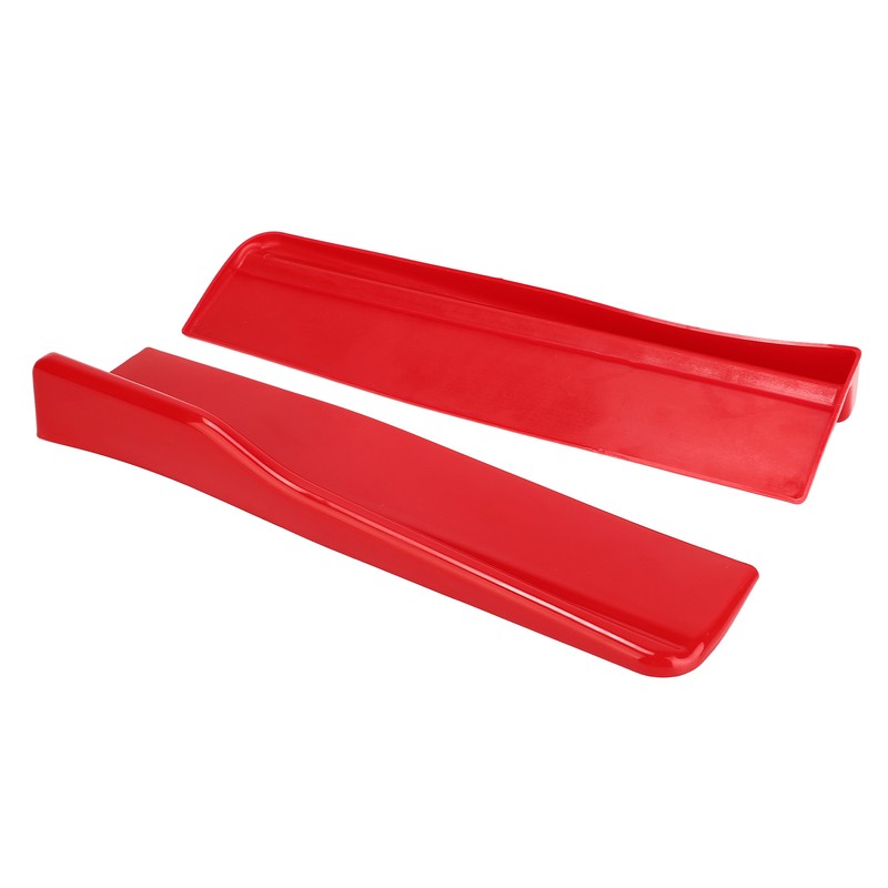 2pcs Car Side Skirt Anti Scratch Universal Winglets Diffuser Splitter