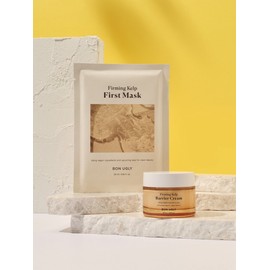[2-piece set] Firming Kelp Barrier Cream 50ml + Mask Pack (10 pieces) / [2종세트] 퍼밍 켈프 베리어 크림 50ml + 마스크팩(10개입)