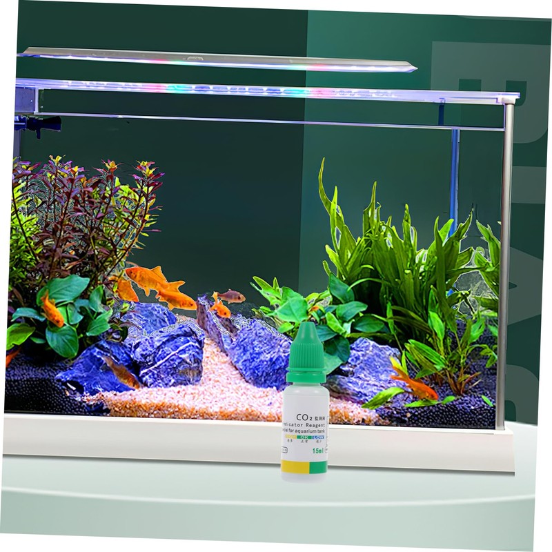 COLLBATH Co2 Fish Tank Test Indicator Water Aquarium Test Kit