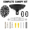 Heavy Duty Canopy Kit with 3.2FT Pendant Light Chain -