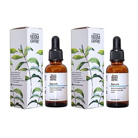 bienestar NEEM ERFRE Serum de Ácido Hialurónico al 1.5% + Coenzima Q10 + Escualano + extracto de orquídea | 93% ingredientes de origen natural | Hidrata y revitaliza tu piel, rápida absorción | 60ml (Paq de 2)
