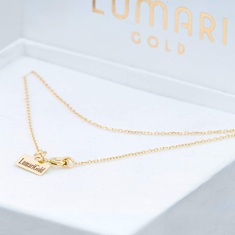 Gold Bracelet 333 8 Carat Yellow Gold Infinity Ball Engraving,