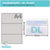 Triplast 50 x DL White Self Seal Security Envelopes (Size: