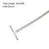 sourcing map 27 Gauge Heating Resistance Wire 66ft Copper Nickel