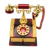 Dial Telephone Shaped Music Box Exquisite Retro Music Jewelry Box