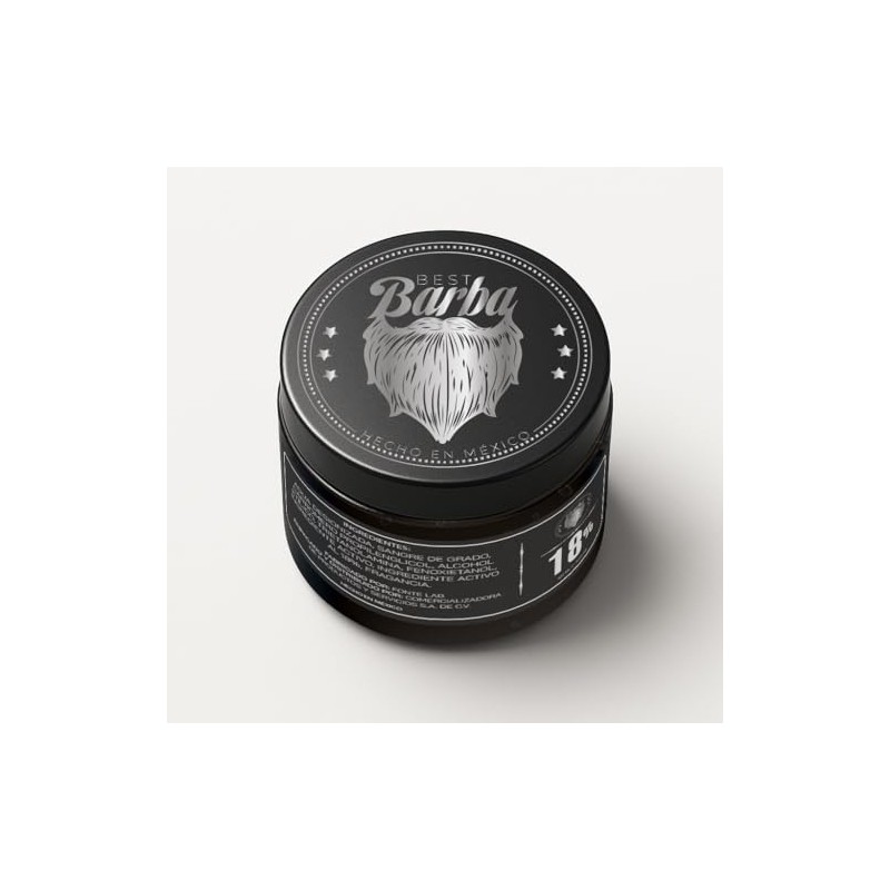 18% Bálsamo en Gel para el Crecimiento de Barba &