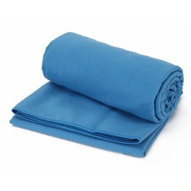 Microfiber Towel, Quick Dry Towel for Traveling, Super Absorbent Camp Towel,Ultra Soft Compact Sport Towel for Camping, Backpacking,Gym, Beach, Hiking,Yoga (80 x 150 cm, Blue)