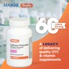 Rugby 500mg Calcium Chewable Tablets - Dietary Supplement - Orange