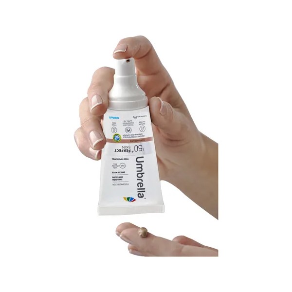 Umbrella Perfect Skin tono oscuro SPF 50+,color EFECTO MATE