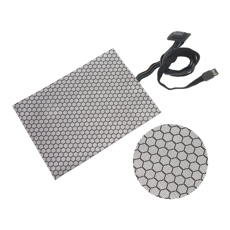 Flexible Clothing Heating Pad Fast Even Heating Safe Bend Resistant