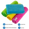 SCRUBIT Microfiber Cleaning Cloth - 8PK- Super Soft Cloths for