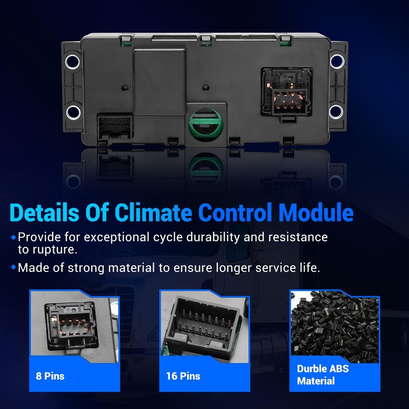 Climate Control Module Switch 70826280, Tempeature Control Panel Compatible for