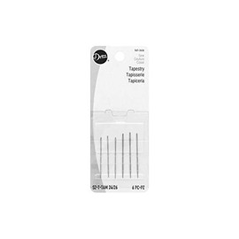 Dritz 56T2426 Tapestry Hand Needles, Size 24/26 (6-Count)