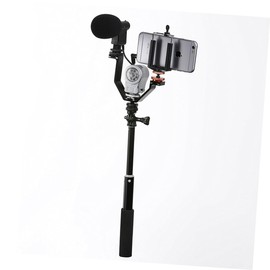 KICHOUSE Hot Shoe Bracket Triple Shoe Mount for Video Lights Microphones and Monitors