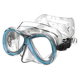 Seac Capri SLT Snorkel Mask with Mask Body Made of Hypoallergenic Siltra and Mask Buckles with 2 Buttons, 2 Sizes