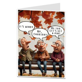 LimaLima Funny Birthday Card For Men Male Adult Dad Brother Best Friend