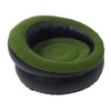Inflatable Couch PVC Flocking Portable Ergonomic Blow Up Sofa Chair