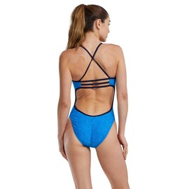 TYR Durafast Elite Trinityfit One-Piece Swimsuit for Women - Athletic Training and Competition Swimwear Designed for Long-Lasting Durability - Chlorine-Proof - Bright Blue, 38
