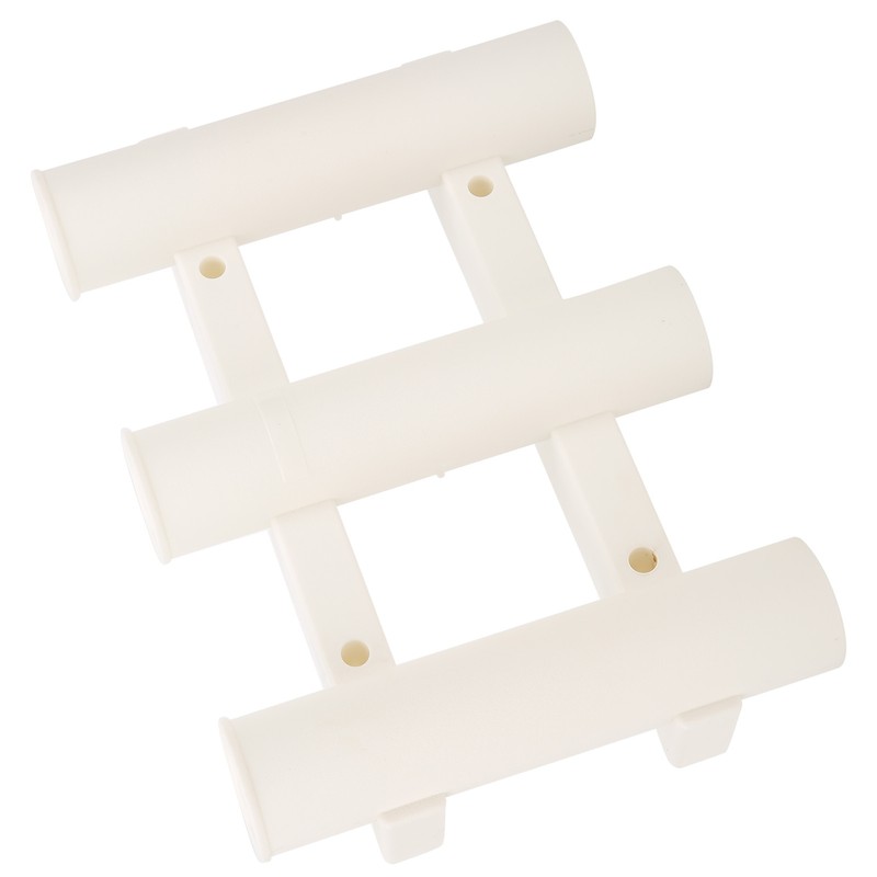 Rod Storage Holder Wall Side Mounted 3 Tube Fishing Pole