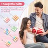 2 Pcs Keyboard Fidget Toy, 9 Keys Cute Heart-Shaped Clicker