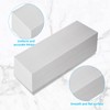LOYORTY 2PCS 2x2x6 Inch Aluminum Solid Flat Bar, 6061 Square