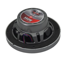 STX Audio MX65.2G 6.5-Inch 2-Way RGB LED Marine Coaxial Speakers, 350W Max, 4 Ohms, Water-Resistant with Remote Control for RGB Illumination (2 Speakers)