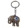 Generic Bro Mart Evil Eye Elephant Good Luck Metal Keychain