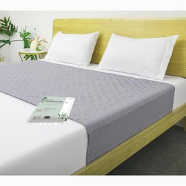 RIQINXIN Waterproof Bedwetting Sheet, Soft, Super Instant Absorption, 4 Layer Incontinence Chair Pad, Nursing Care, Bedwetting, Nursing Sheet, Washable, Breathable, Absorbent, Half Body Type, Adult