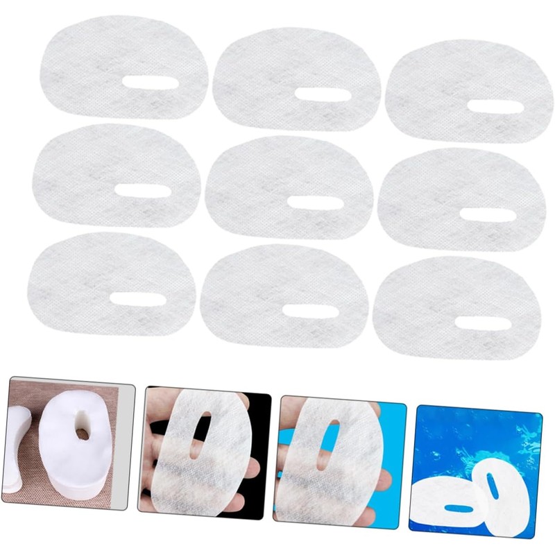 Ipetboom 50hojas Mascarillas Embellecedoras Para Ojos Flexibles Para Ocular Faciles