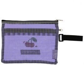 Sunstar Stationery S1055976 Nicocchi Clear Pen Case for Nikochi School, Black x Cherry