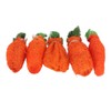 Rabbit Loofah Carrot Toys Natural Funny Teeth Grinding Bite Resistance