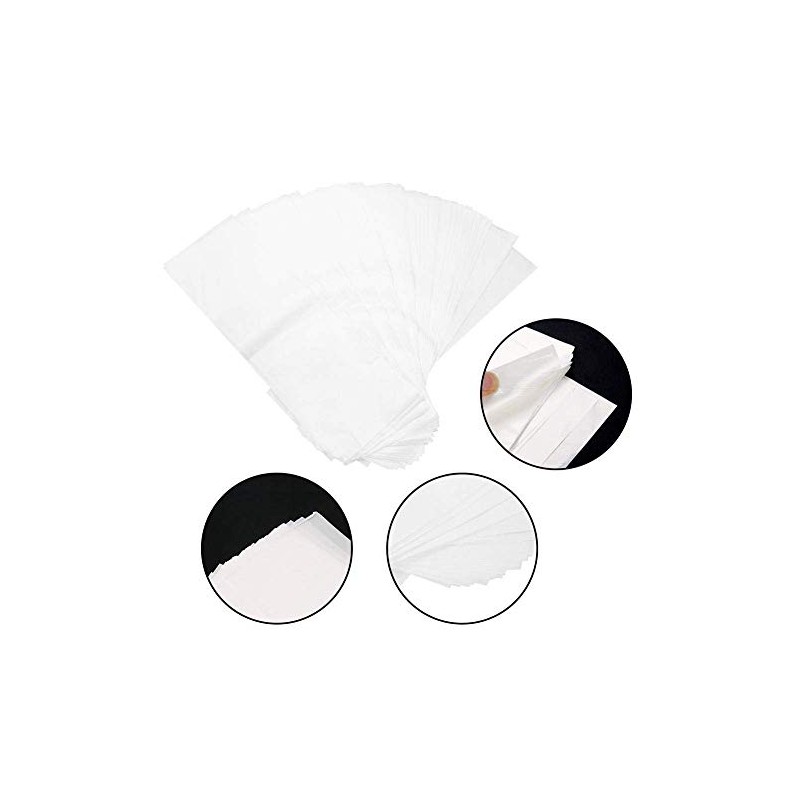 100pcs / pack Papel de tinte de cabello reciclable para