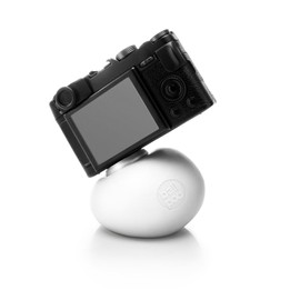 BallPod 8cm Flexible Stand with Tripod Mount for Cameras and Smartphones - White