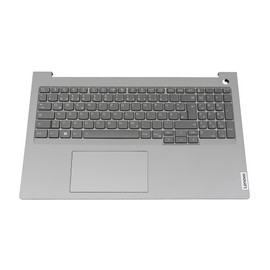 Lenovo 5CB1M48402 Original Tastatur inkl. Topcase DE (deutsch) dunkelgrau/grau mit Backlight für ThinkBook 16 G6 ABP (21KK)