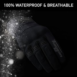 Furygan Jet D3O Lady - Women's Motorcycle Gloves - Summer Gloves - Breathable & Lightweight - D3O Impact Protection - Touch Screen, Black, M, 4486