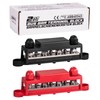 Spurtar 12V Bus Bar 12V Power Distribution Block 4X 5/16''