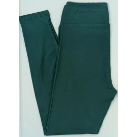 LuLaRoe OS LuLaRoe One Size Solid Rainforest Green Leggings NWT 06