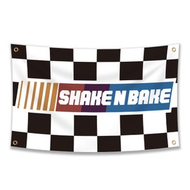 Shake N Bake Flag 3x5 Feet Flag Funny Poster Durable Man Cave Wall Flag with 4 Brass Grommets This beautiful entertaining banner flag for College Dorm Room Decor,Outdoor, events, festivals..