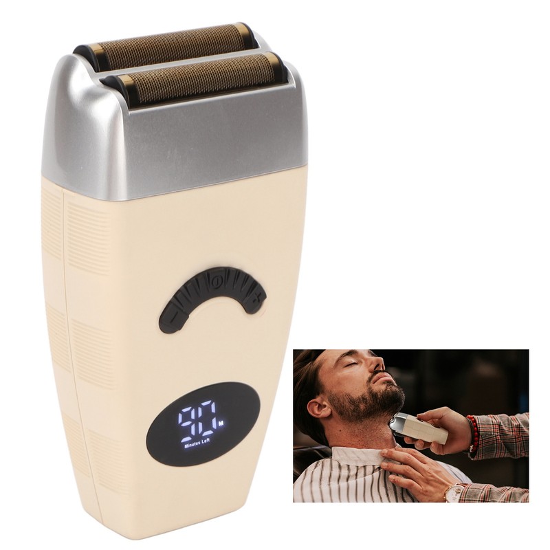 Beard Trimmer USB Rechargeable Detachable Flexible Waterproof Wet Dry Electric