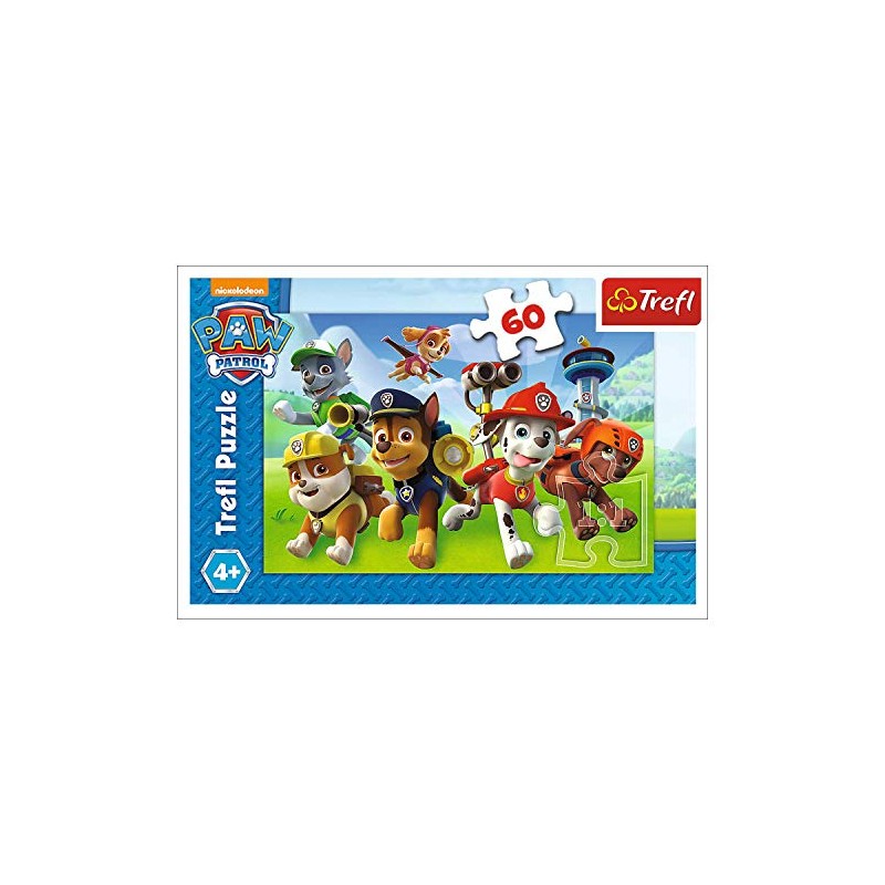 Trefl 60 el. - Psi Patrol, Gotowi do akcji [PUZZLE]