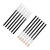 Dtoterul Eyeshadow Applicator Long 12 Pieces Applicator Brush Eyeshadow Brush