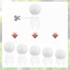TIXIPEM Golf Simulator Tees [30PCS] - Plastic Golf Tees Use