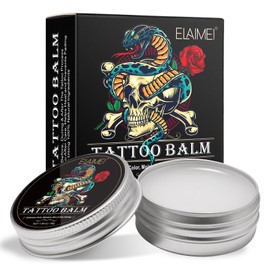 Tattoo Cream Tattoo Care Balm, Everyday Life Tattoo Aftertreatment Tattoo Butter for Fresh and Old Tattoos, Improves Tattoo Colour, Moisturises the Skin, Promotes Healing Tattoo Care Cream
