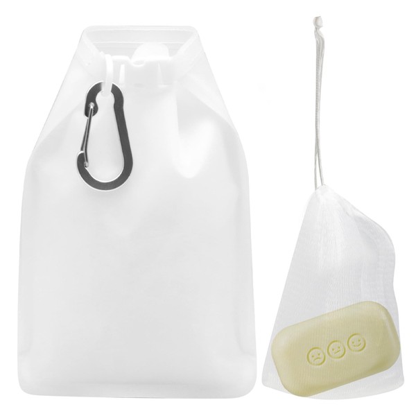 VEGCOO Travel Soap Container, White, Classic