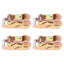 SCITOO - 4pcs 2" Ratchet Handle for Tie Down Strap Car Hauler Flat Bed Tow Truck Trailer