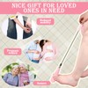 Velmitten Toe Cleaning Brush Lotion Applicator for Feet with 6