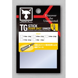 JACKAL TG Stick Downshot Sinker, 1/8 oz (3.5 g)